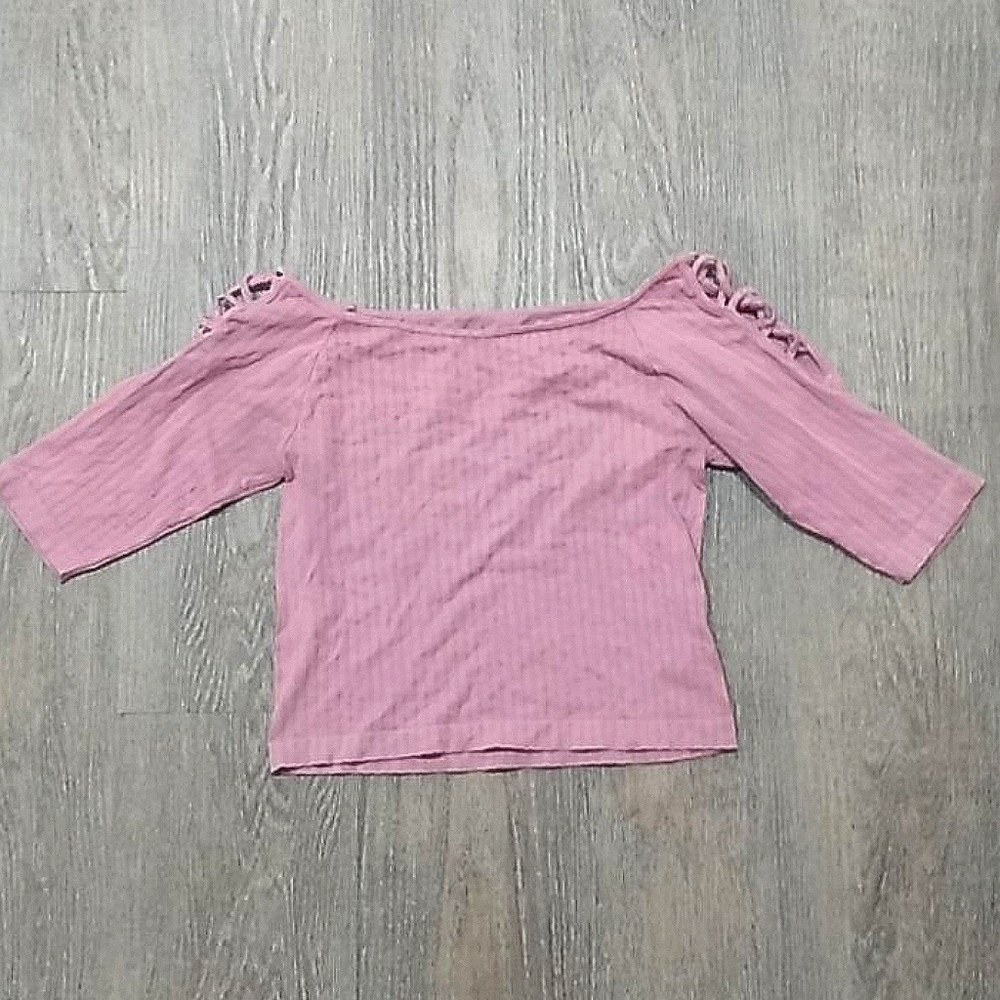 Pink Juniors Long-Sleeved Shirt SKYLEE COLLECTION